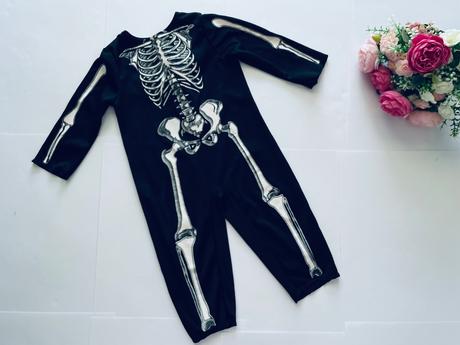 An10/ kostým kostlivec - v.6/12 měs,