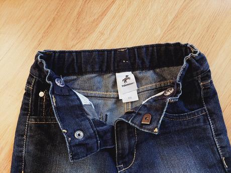 Džínové šortky kraťasy zn. c&a, modré, vel. 110, c&a,110