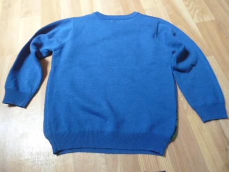 Vánoční svetr dino 5-6, 116