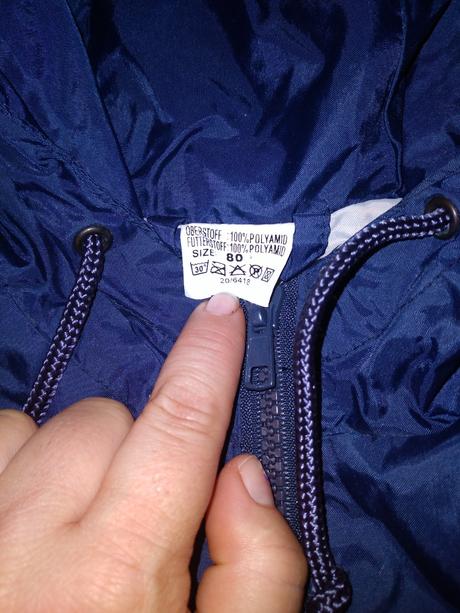 Klučičí šusťáková jarní, podzimní bunda v. 80-86, 80