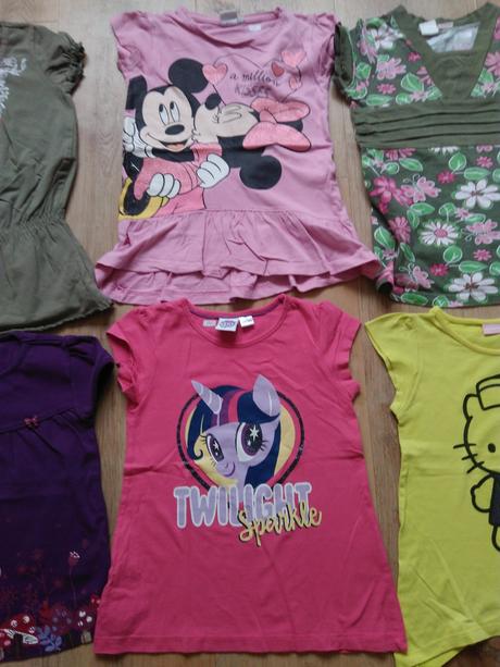 3 x tunika, vel 110/116, disney, caa, ..., disney,110