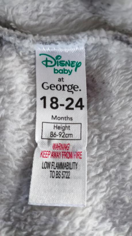 Župan plyšový pro kluka tygřík 86/82, disney,86