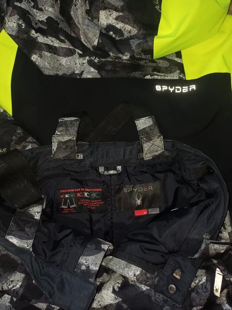 Lyžařský komplet, souprava, set spyder vel.20-176, 176