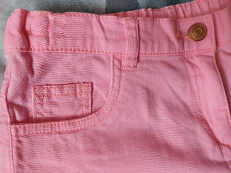 Džínové kraťasy neon, f&f,146