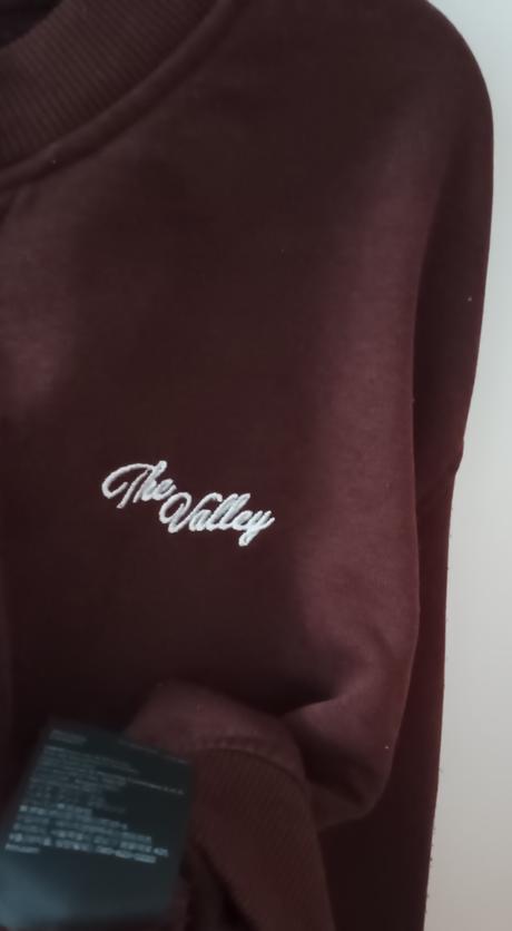 Bavlněná hnědá mikina zn.h&m, h&m,s