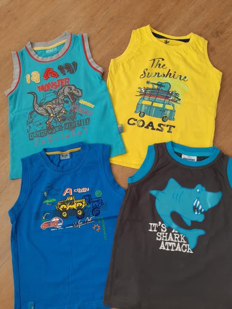 4x tílko vel. 98, lupilu,98