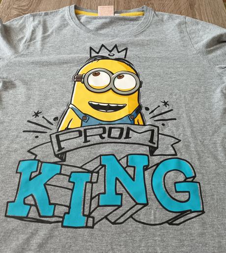 Triko dlouhý rukáv šedé mimoni reserved, reserved,152