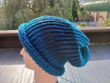 Pletené spadlé čepice (různé barvy), 36 - xxxl