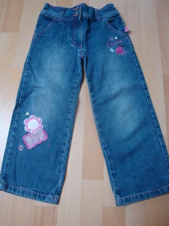 Džíny barbie pro holky - 5-6 let, barbie,116