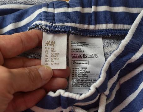 Kraťasy vel. 86, h&m,86