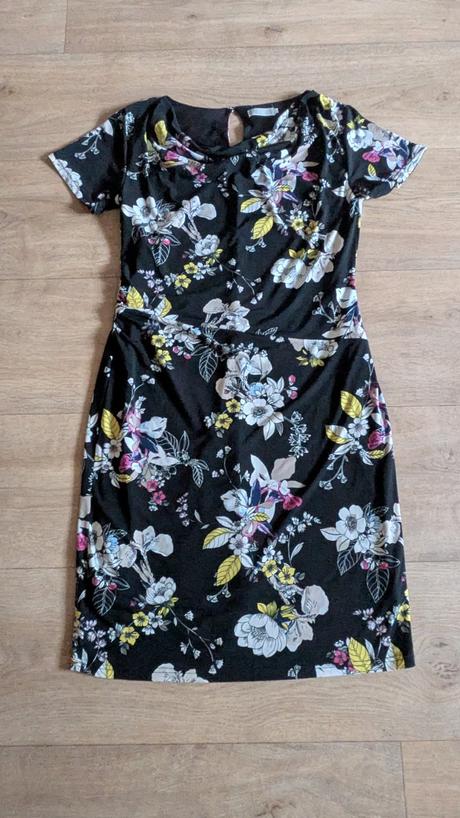 Krásné pružné šaty fransa vel. l, l