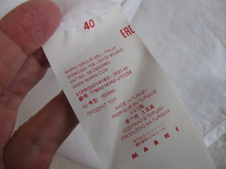 Dámská bílá plátěná halenka armadio, 40