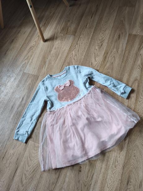 Mikinové šaty minnie 104/110, george,110