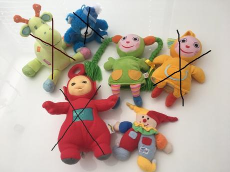 Plyšové hračky,