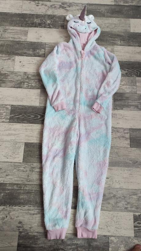 Overal plyšový dívčí unicorn v.152, marks & spencer,152