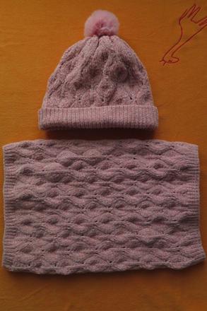 Čepice a nákrčník - sada, dopodopo,122
