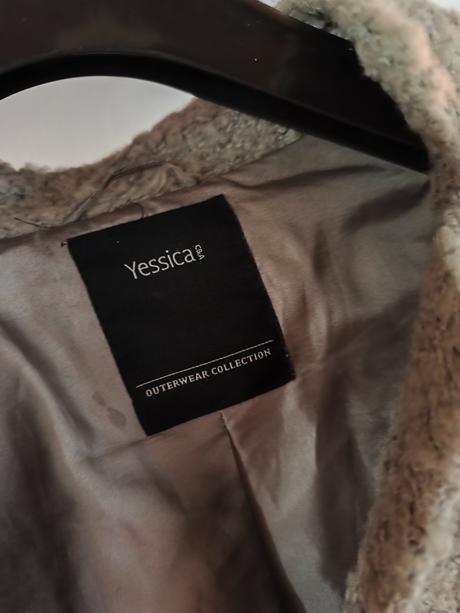 Jarní kabátek teddy od oversize l/xl, c&a,l