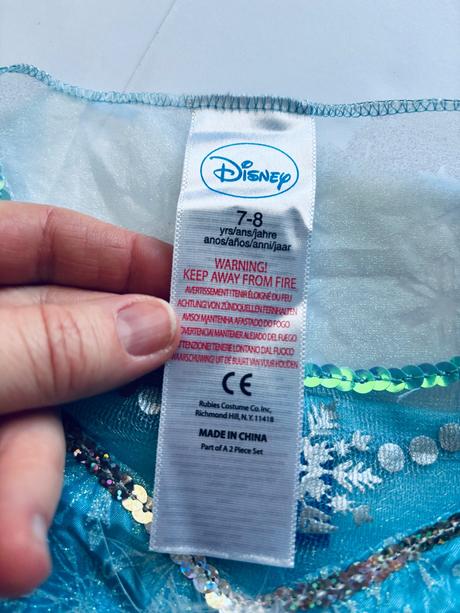 An22/ kostým elza frozen - v.7/8 let, 