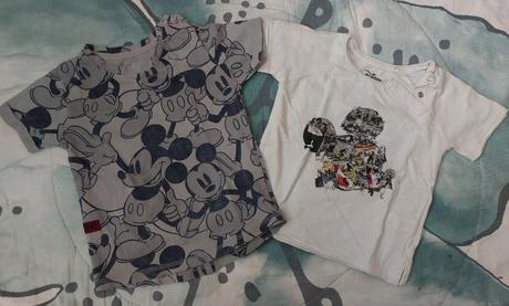 2x tričko mickey mouse, disney,80