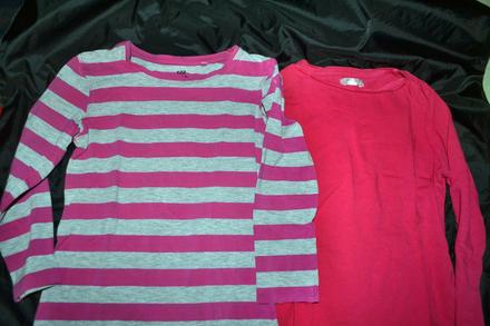 2x dívčí tričko na 4-5 let, kiki&koko,122