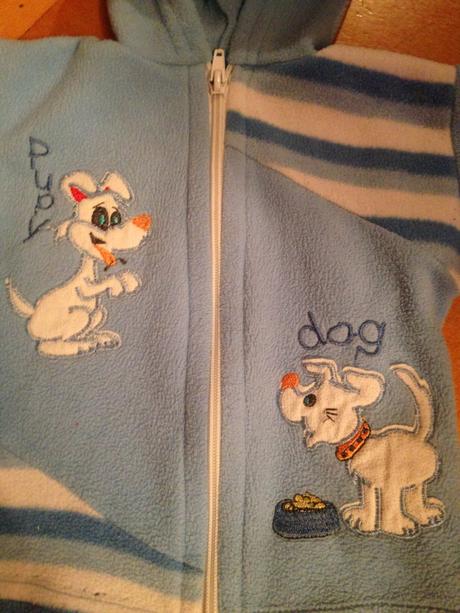 Klučičí mikina pejsci vel. 74 - 80, 74