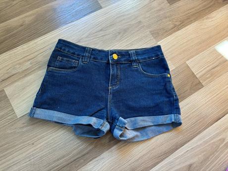 Riflové šortky, denim co,134