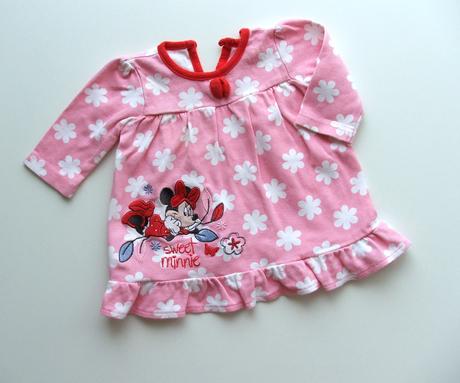 P774 šaty s minií vel. 62, disney,62