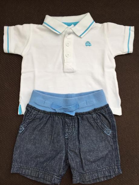 Polo tričko s autíčkem, c&a,68