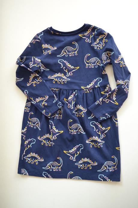 Bavlněné šatičky s dinosaury, marks & spencer,116