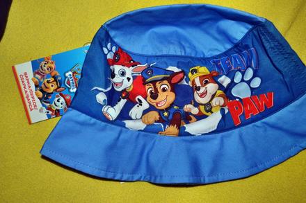 Letní klobouček patrola,bavlněný,v.104-128, nickelodeon,104 / 110 / 116 / 122 / 128