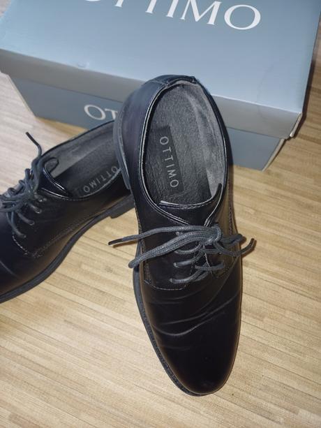 Polobotky-slavnostní boty ottimo vel.38 stélka 26c, 38