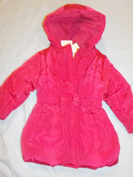 Zimní bunda pro holčičku, marks & spencer,98