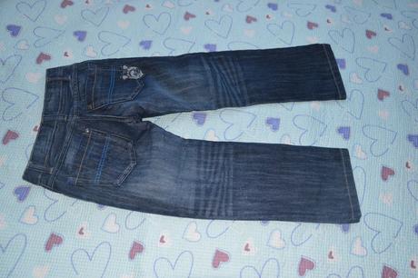 116 122 džíny rifle riflíky regulace v pase, lupilu,122