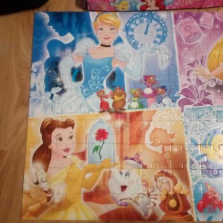 Puzzle princezny mega,