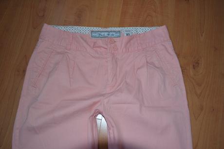Losové - korálové kalhoty, 44