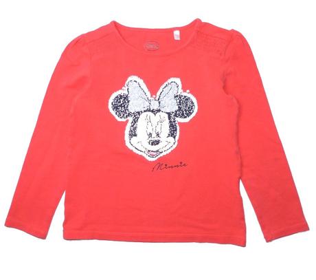 Tričko, měnící flitry vel.116, c&a,116