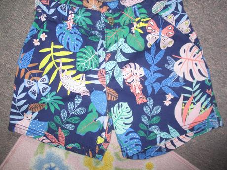 Barevní kraťasy 7-8 let, h&m,128