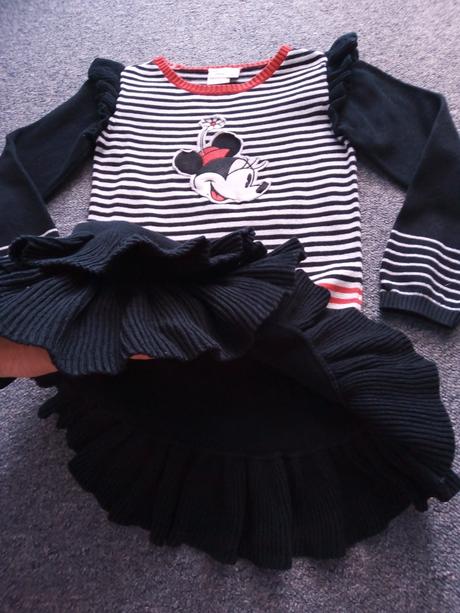 Svetrove šaty zn."disney" vel."110"oblékne i 122, disney,110