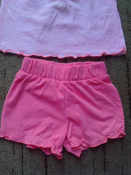 Letní tílko a kraťasy., baby club,68