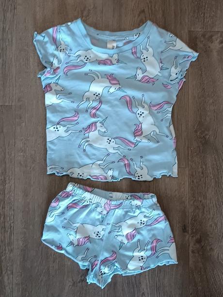 3x dívčí pyžama,vel.86/98,skye,peppa, jednorožci, nickelodeon,86