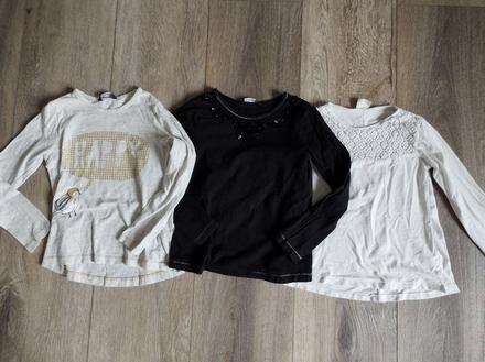 Tři trika vel.122-128, george,122