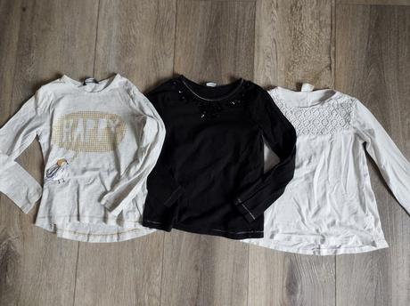 Tři trika vel.122-128, george,122