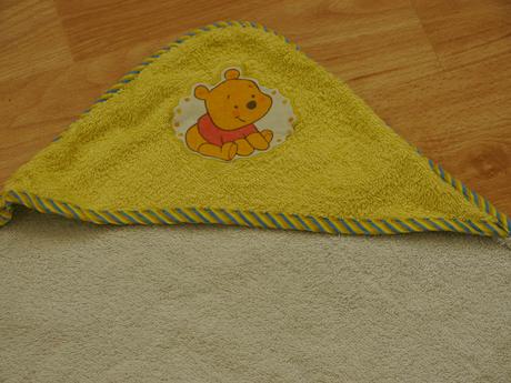 Frote rucnik na miminko s kapucou, 