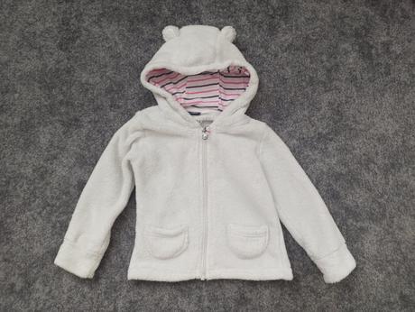 Bílá mikina 2, lupilu,86