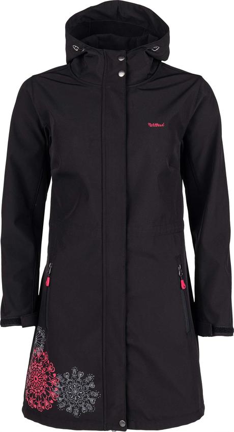 Softshellový kabát s kapucí vel. xl vzor mandala, xl