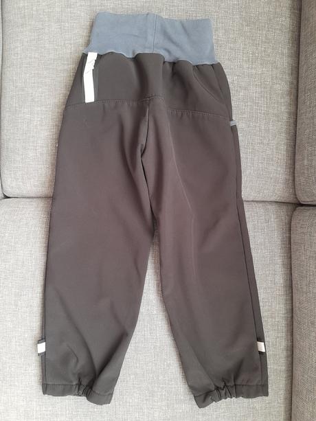 Softshellové kalhoty s fleecem unuo 110/116, unuo,110