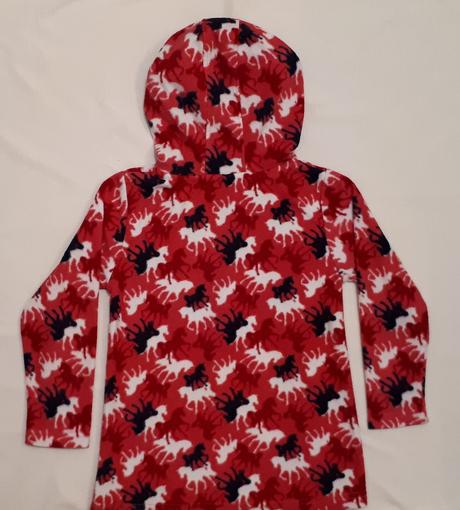 Dětská fleesová mikina, mikinka, s kapucí, vel.104, topolino,104