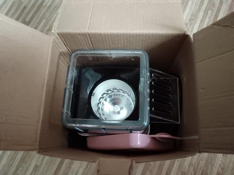 Růžový popkornovač ambiano - párkrát použitý., 