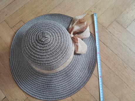 Dámský klobouk s mašlí nový, 