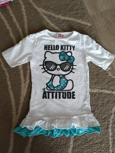 3 dílný letní komplet hello kitty, sanrio,110
